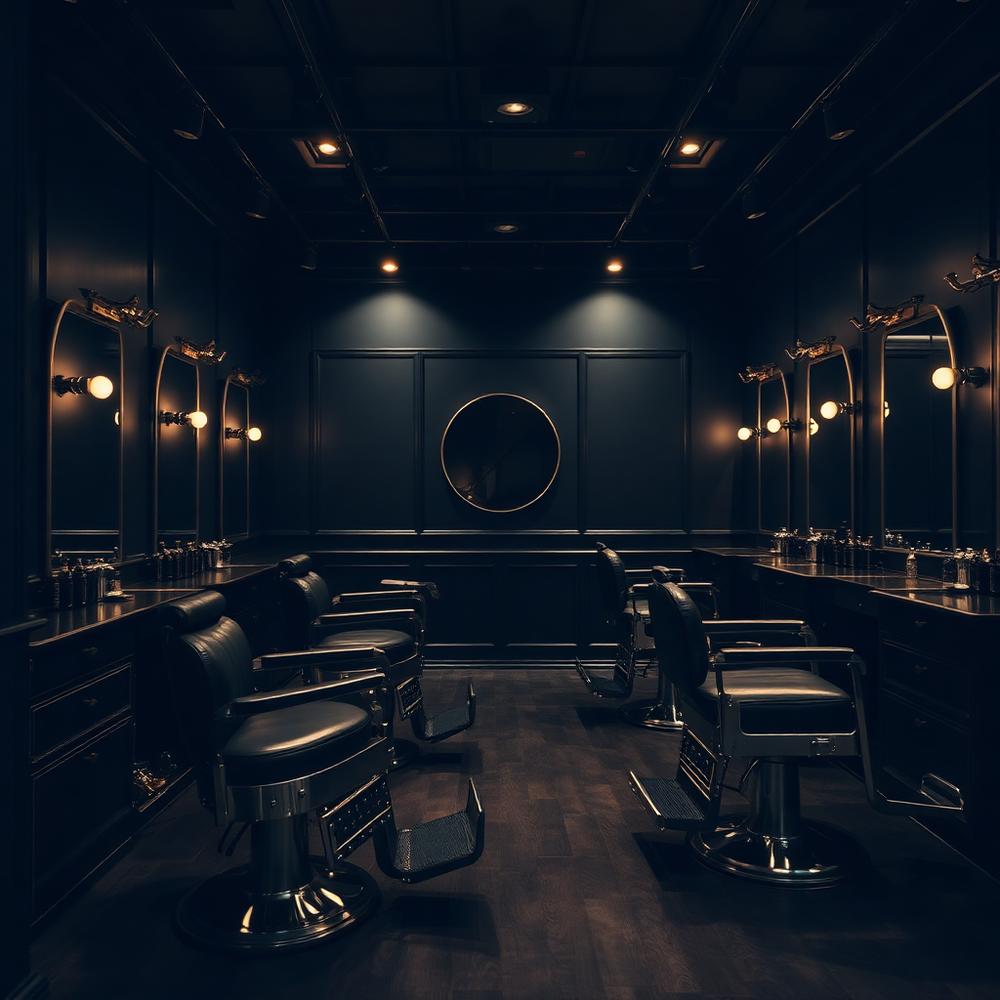 Interior de la peluquería Jairo Llera en Badajoz